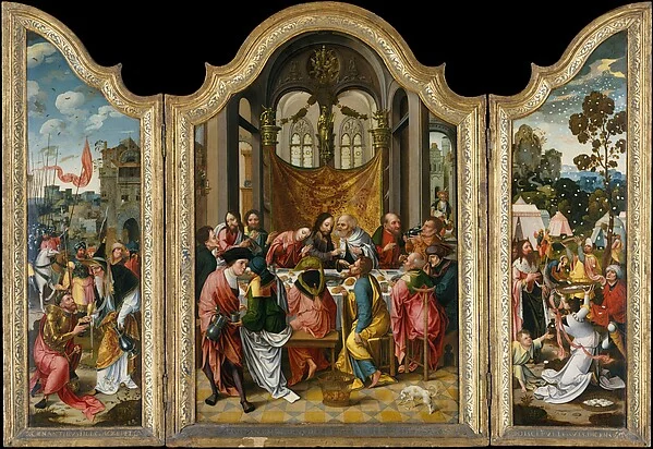 The Last Supper — Netherlandish (Antwerp Mannerist) Painters