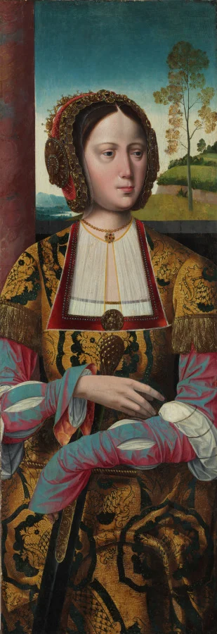 Saint Catherine — Master of the Holy Blood (Netherlandish)