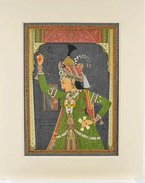 A Woman of the Court Dressed as Radha — Ramji