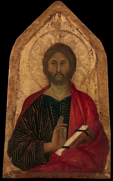 Christ Blessing — Segna di Buonaventura