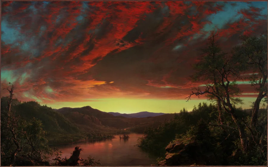 Twilight in the Wilderness — Frederic Edwin Church (American, 1826–1900)