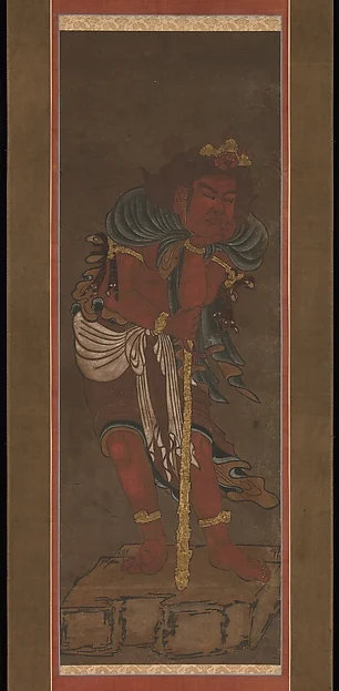Fudō Myōō and Two Attendants — Ryūshū Shūtaku (Myōtaku)