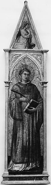 Saint Stephen (with the Angel of the Annunciation)