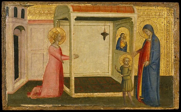The Vision of Saint Catherine of Alexandria — Master of the Orcagnesque Misericordia