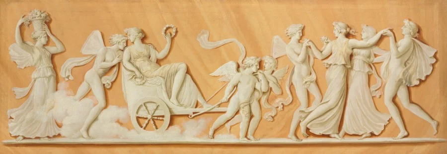 Overdoor Painting — Pierre Rousseau (French, 1751–1829)