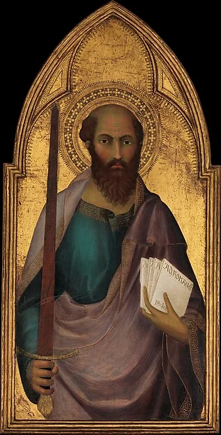 Saint Paul — Lippo Memmi (Filippo di Memmo)