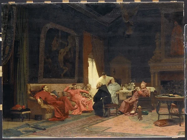The Missionary's Adventures — Jean-Georges Vibert