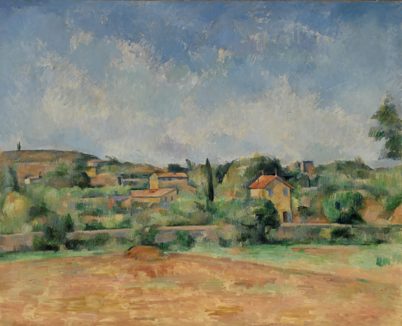 The Bellevue Plain, also called The Red Earth (La Plaine de Bellevue, dit aussi Les Terres Rouges)