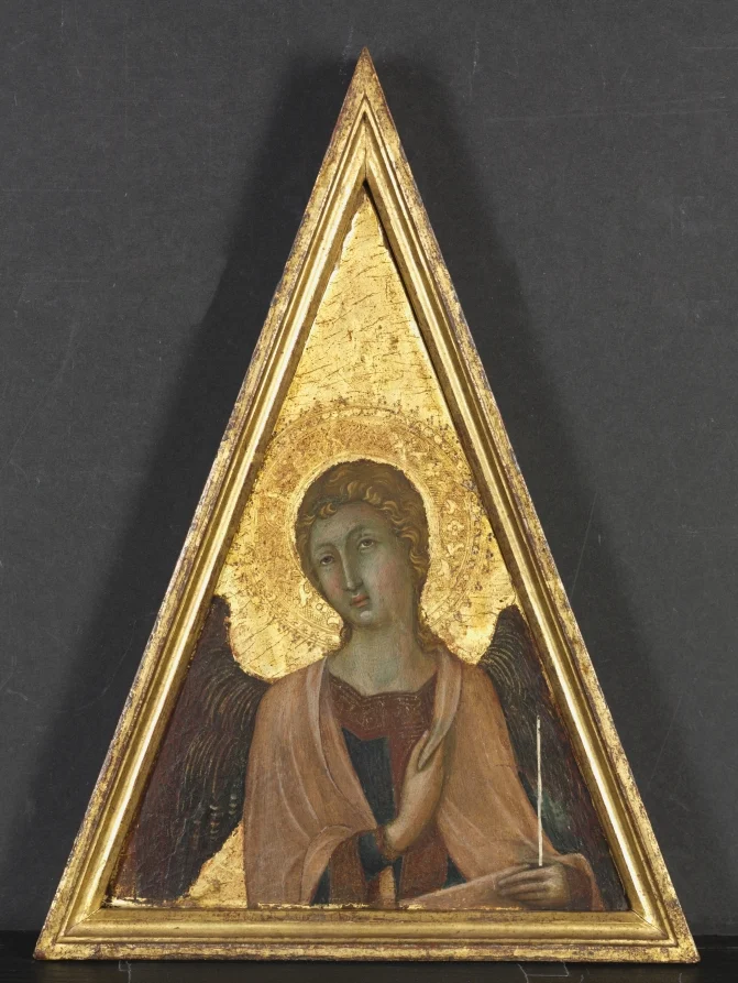 Pinnacle with Angel — Niccolò di Segna (Italian)