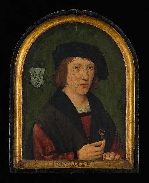 Portrait of a Young Man of the Van Steynoert Family — Netherlandish Painter