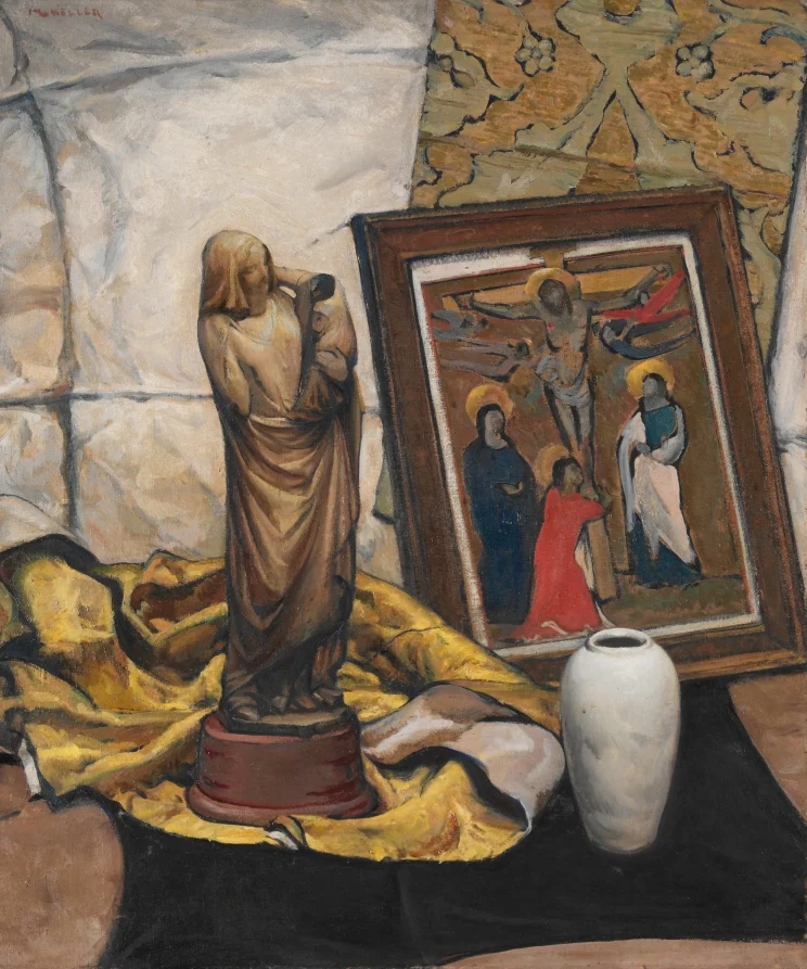 The Madonna of Ivory — Henry Keller (American, born Germany, 1869–1949)