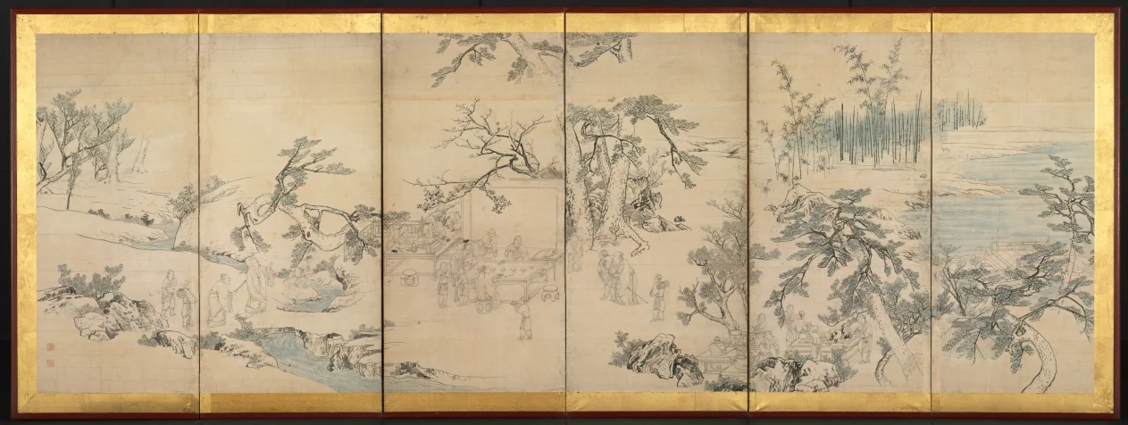 Literary Gathering in the Orchid Pavilion
