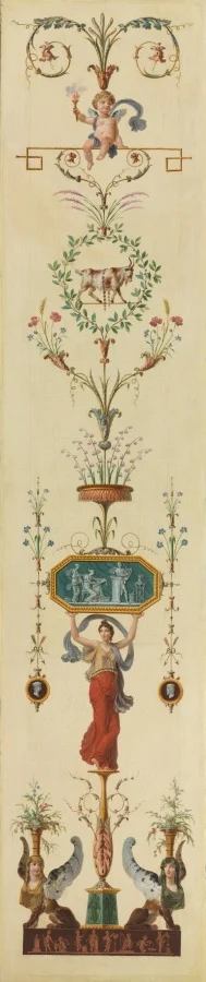 Decorative Panel — Pierre Rousseau (French, 1751–1829)