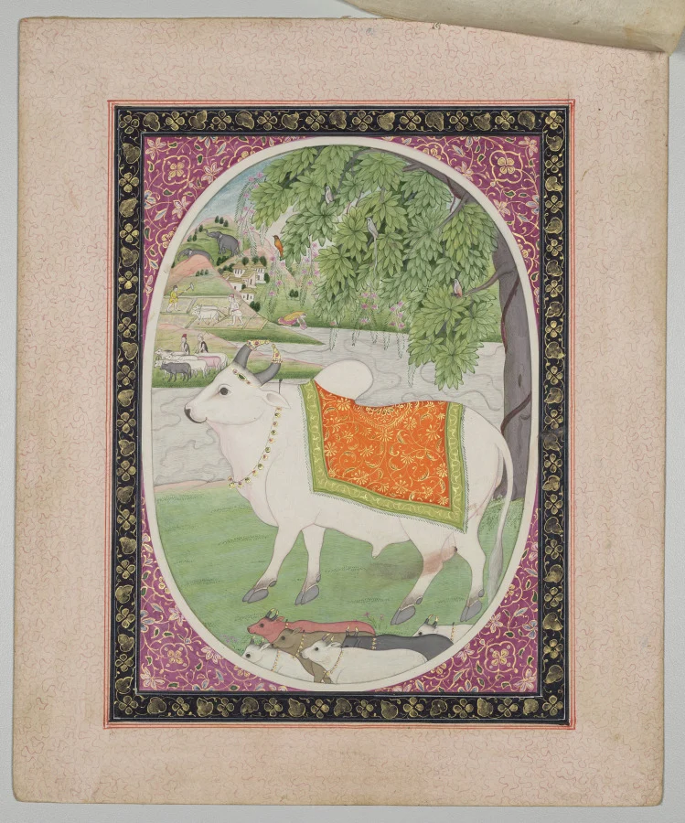 Taurus, from a "Mandi Astrology Series" — Sanju (Indian, active late 1700s–early 1800s)