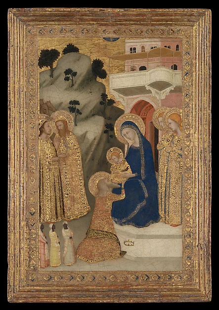 The Adoration of the Magi — Italian, Neapolitan Follower of Giotto