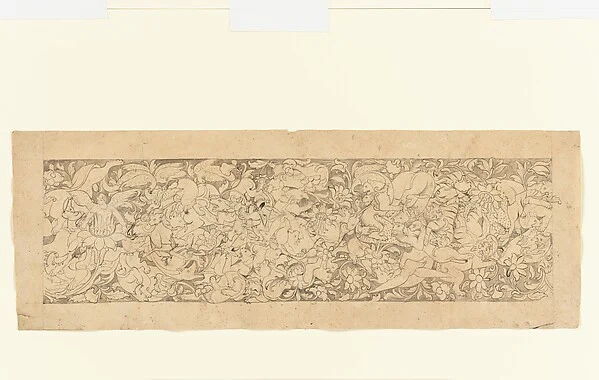 Design of Intertwining Animals and Plants