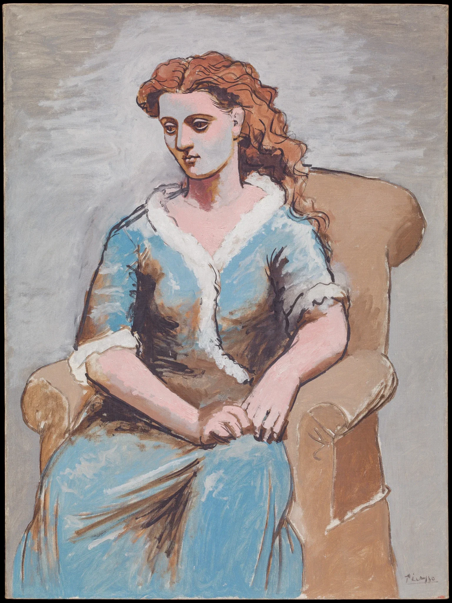Woman Seated in an Armchair — Pablo Picasso
