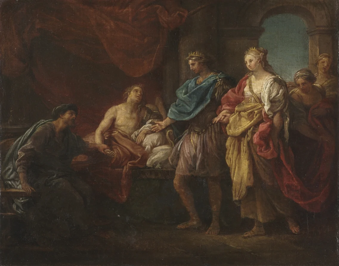 Study for "Antiochus and Stratonice" — Pompeo Batoni (Italian, 1708–1787)