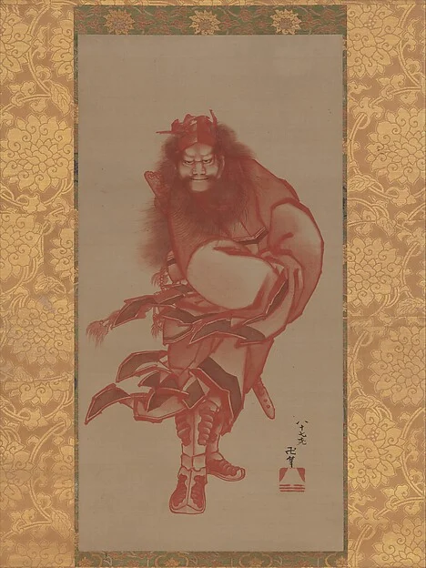 Red Zhong Kui, the Demon Queller