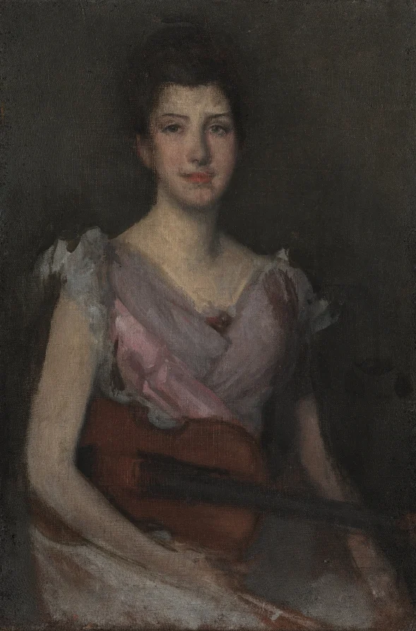 The Violin Player — James McNeill Whistler (American, 1834–1903)