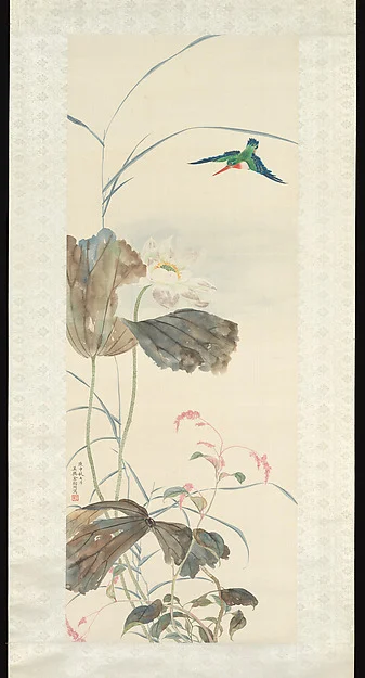 Kingfisher and Lotus — Jin Zhang