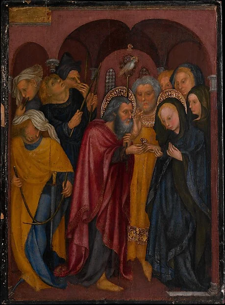 The Marriage of the Virgin — Michelino da Besozzo (Michelino de Mulinari)