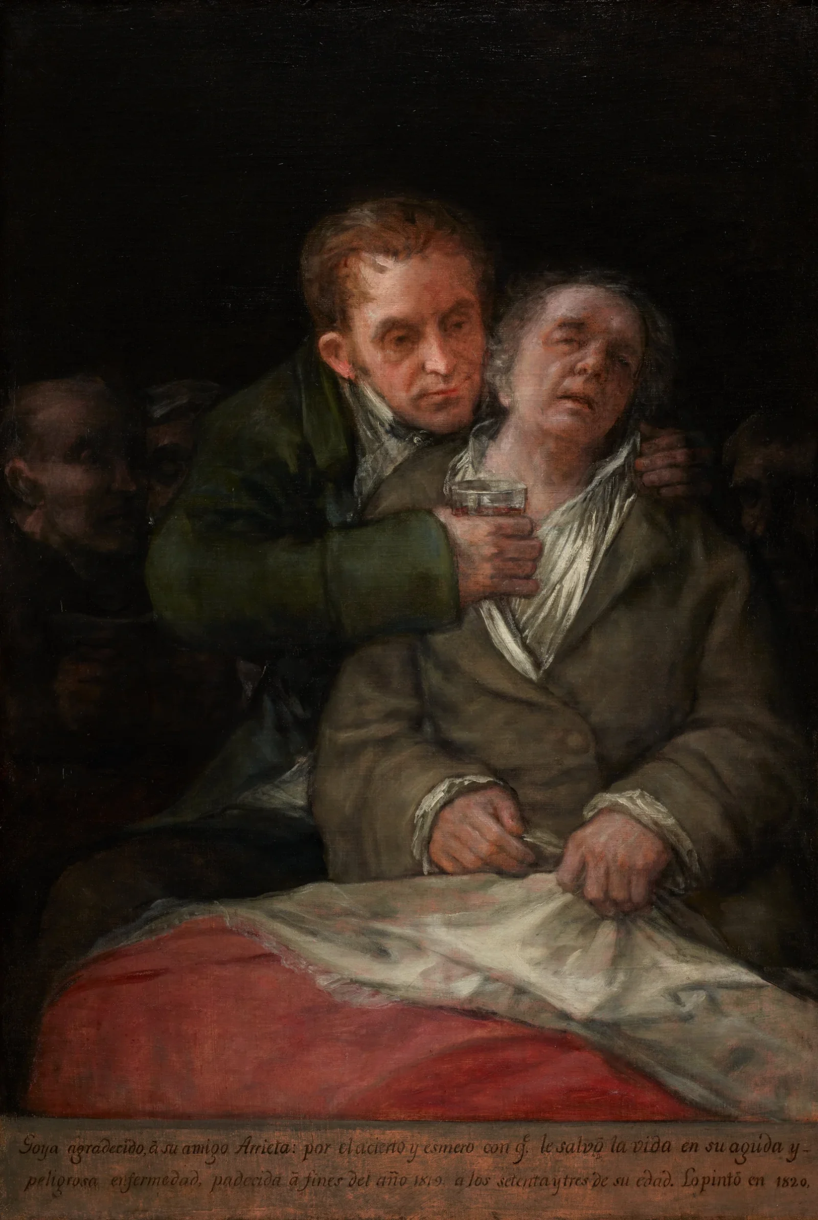 Self-Portrait with Dr. Arrieta