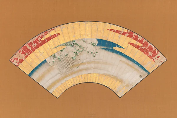 Breaking a Plum Branch on a Snowy Night; 
Bamboo in Snow — Reizei Tamechika