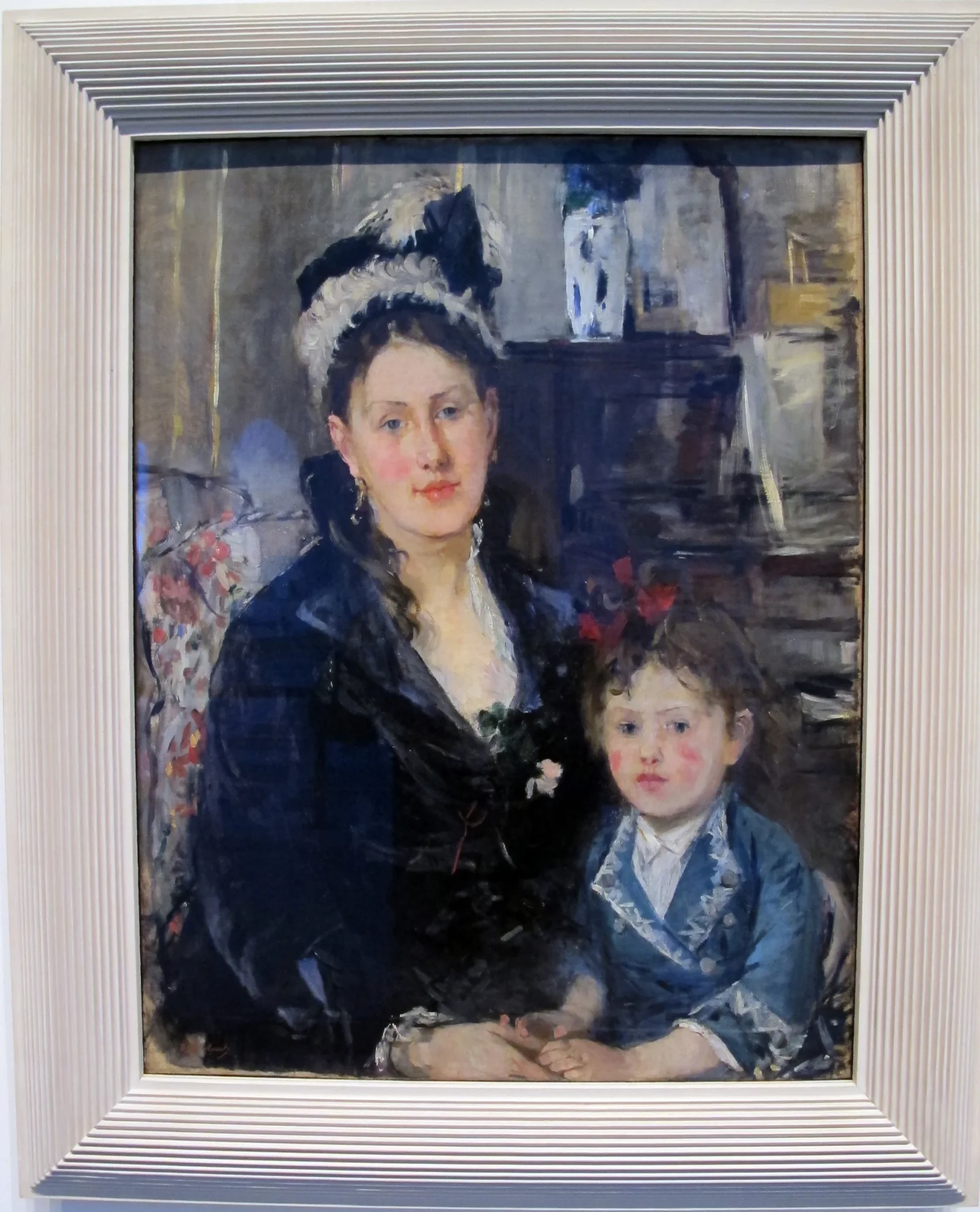 Portrait of Mme Boursier and Her Daughter