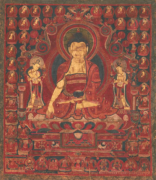 Buddha Shakyamuni as "Lord of the Munis"