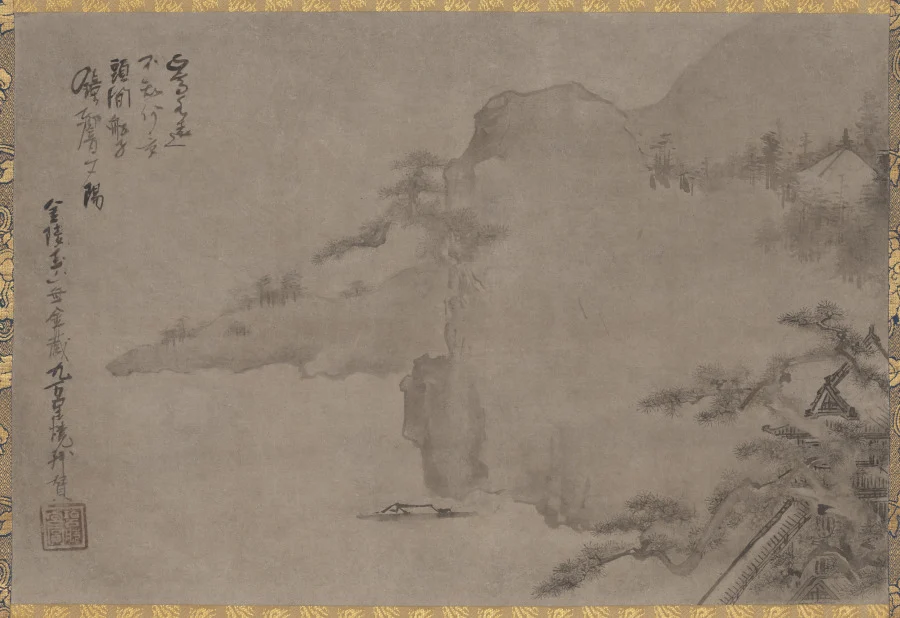 Coastal Landscape — Iwasa Matabei (Japanese, 1578–1650)