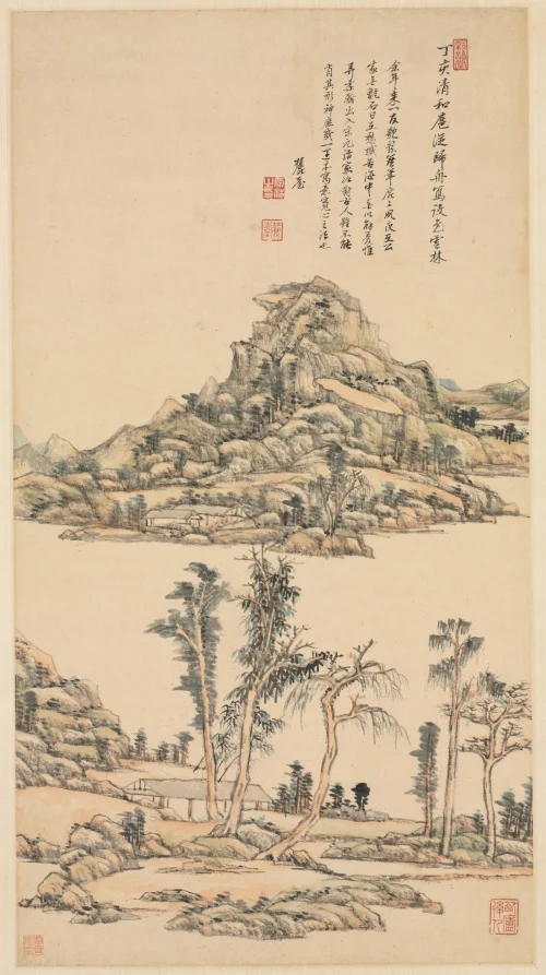Landscape after Ni Zan