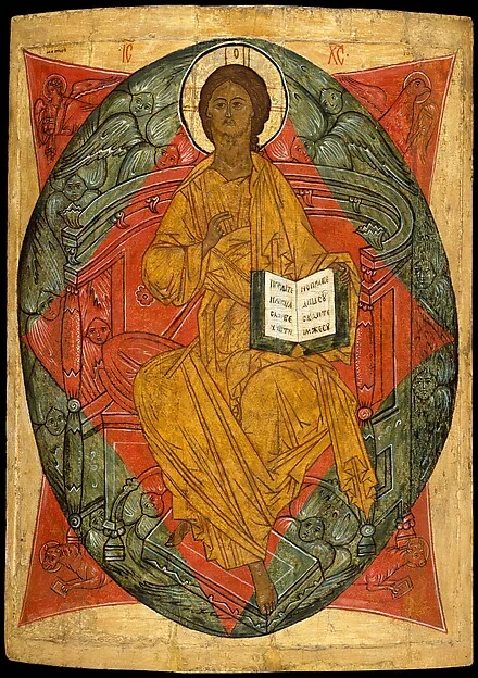 Christ in Glory — Russian (Novgorod?) Painter