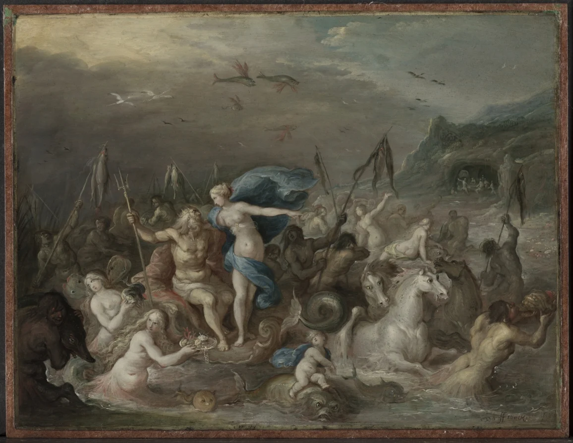 The Triumph of Neptune and Amphitrite — Frans Francken (Flemish, 1581–1642)