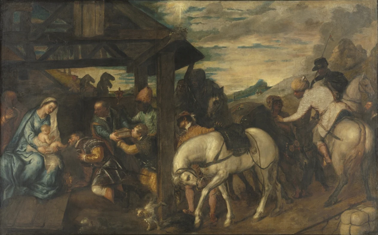 Adoration of the Magi — Titian (Italian, c. 1488–1576)