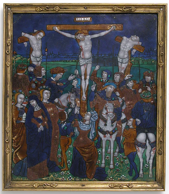 Plaque with the Crucifixion — Nardon Pénicaud