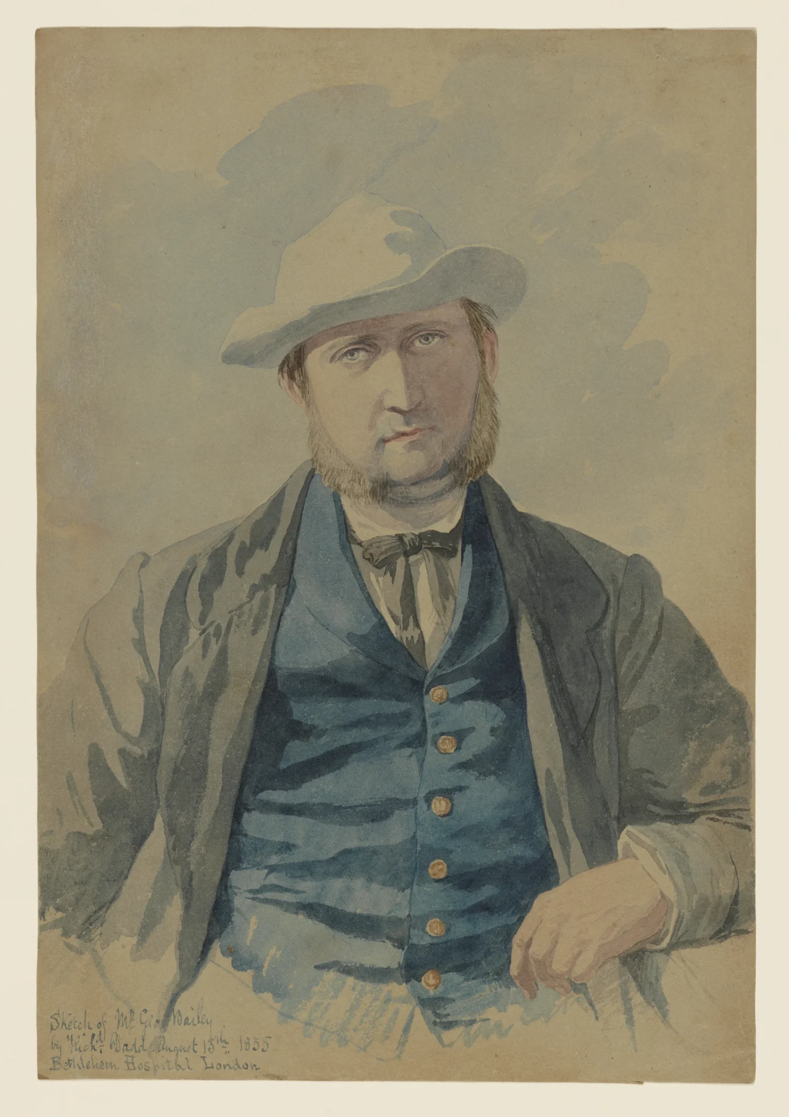 Portrait of Mr. George Bailey — Richard Dadd