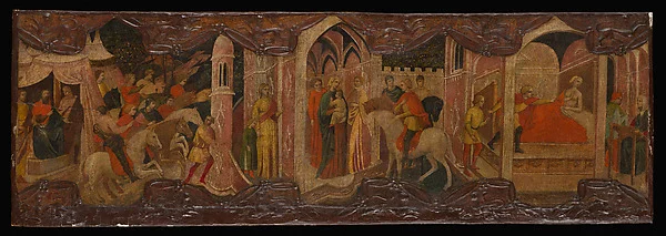 Scenes from a Legend; Coats of Arms — Master of Charles of Durazzo