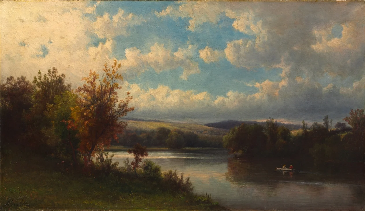 Landscape near Granby, Connecticut — Hendrik Dirk Kruseman van Elten (American, born The Netherlands, 1829–1904)