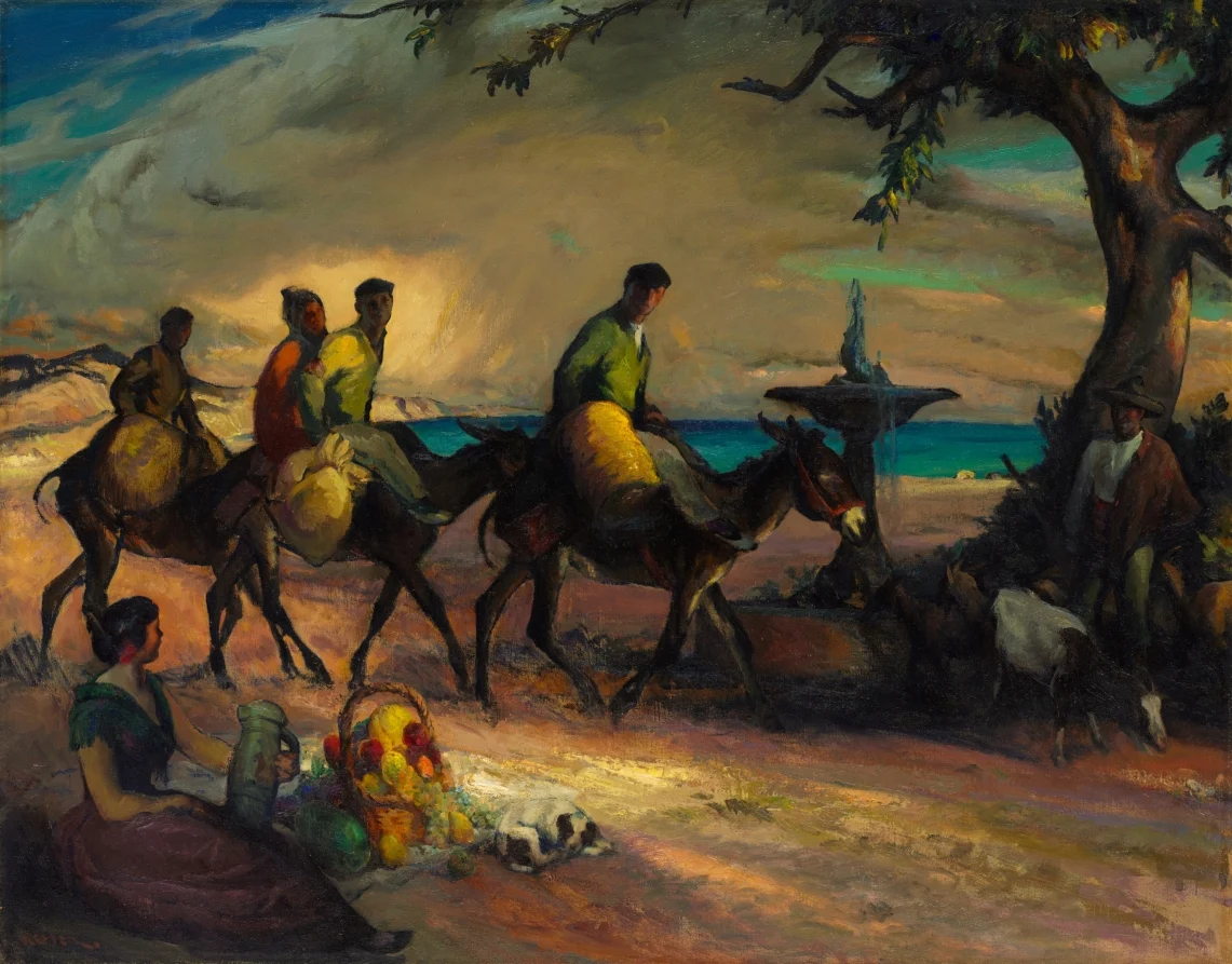 The Road to the Sea — Henry Keller (American, born Germany, 1869–1949)