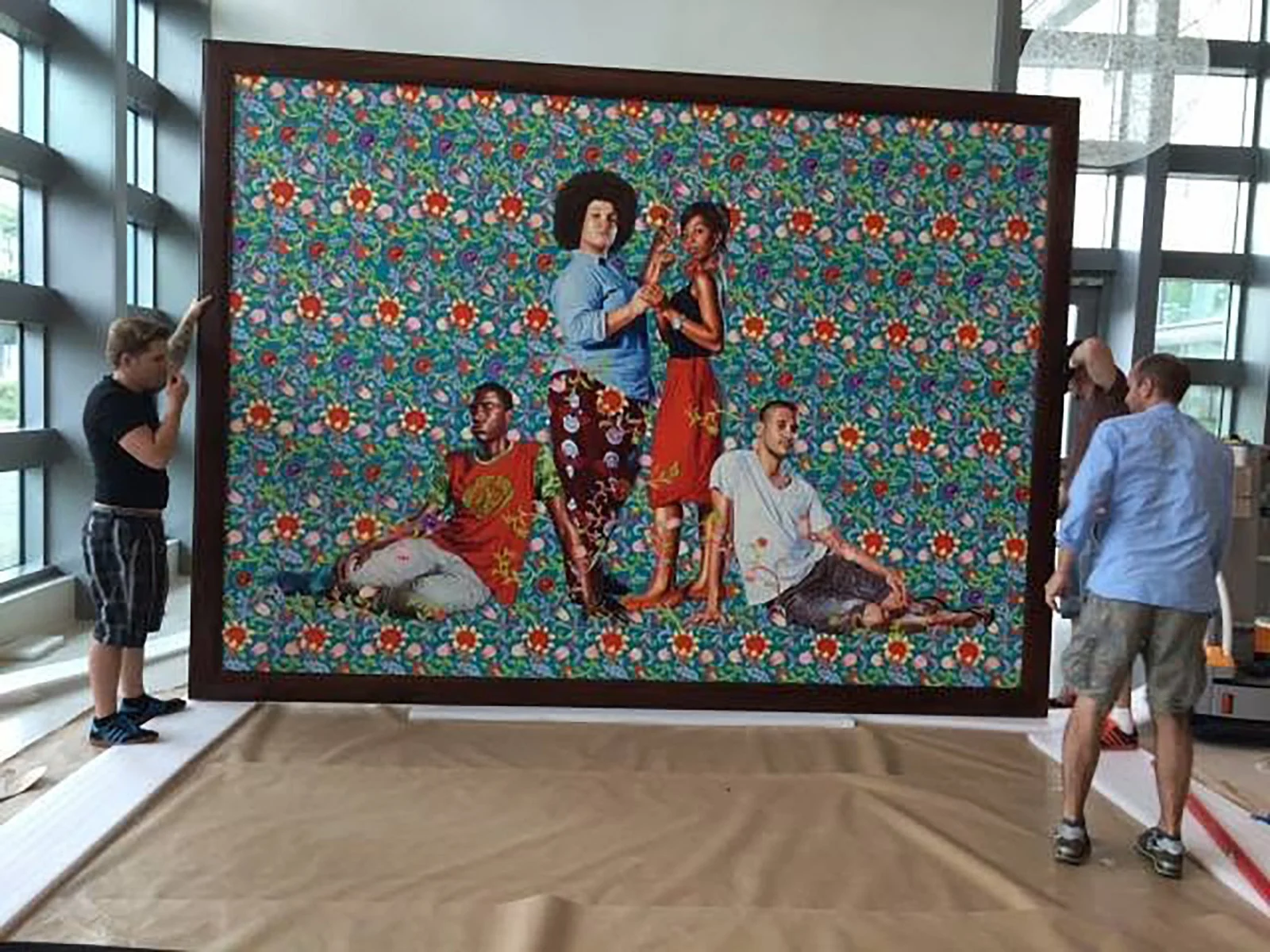 US Embassy Removes Kehinde Wiley Painting, Weighs Sale