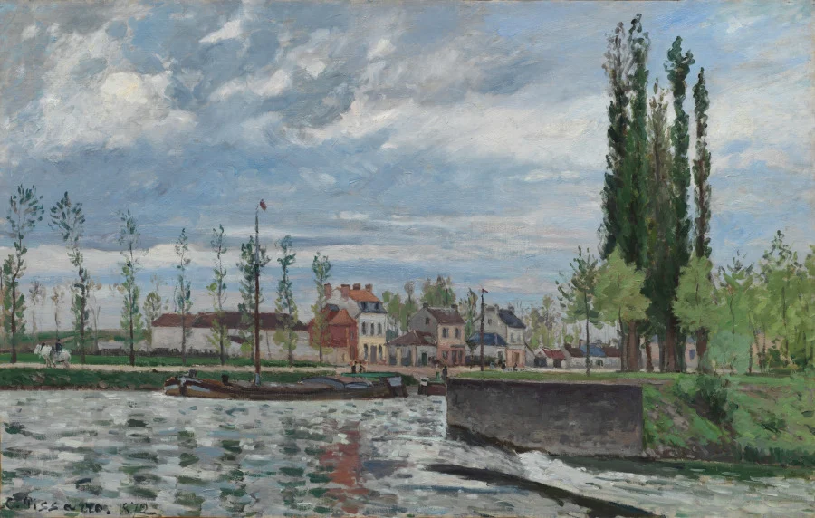 The Lock at Pontoise