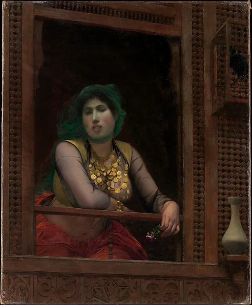 Woman at a Balcony — Jean-Léon Gérôme