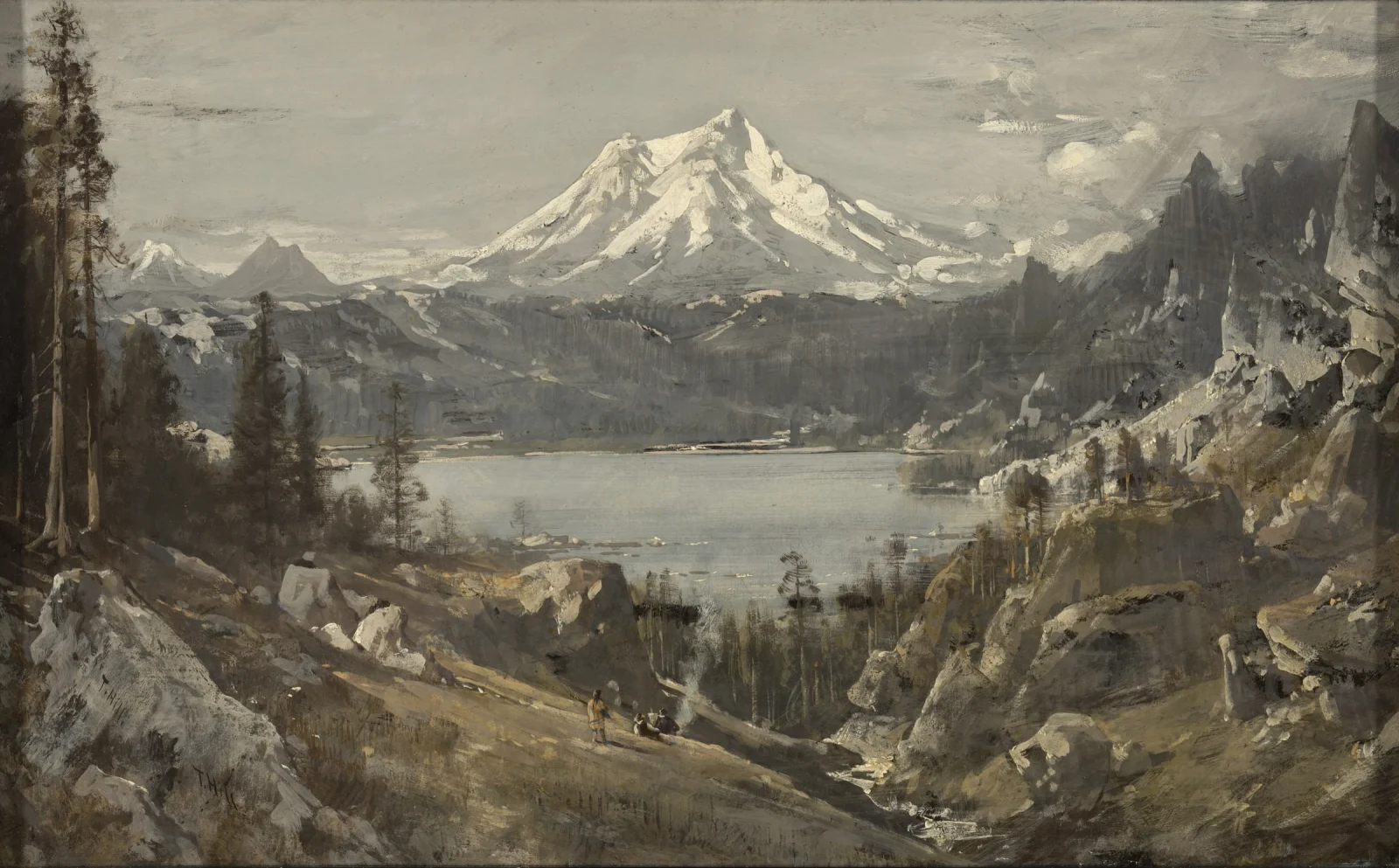 Shasta Mountain and Castle Lake