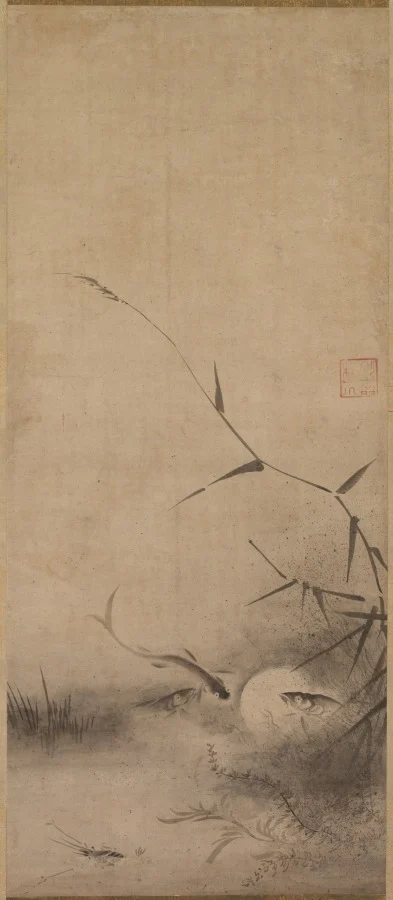 Fish and Seaweed — Rinkyo (Japanese)