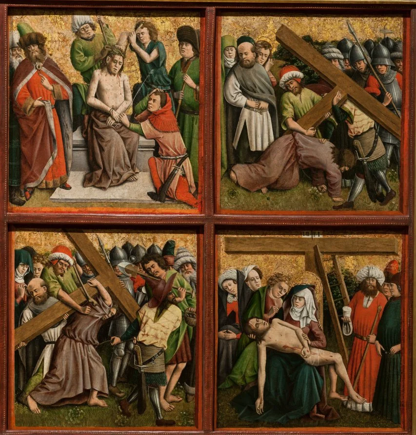 Altarpiece with The Passion of Christ — Master of the Schlägl Altarpiece (German)