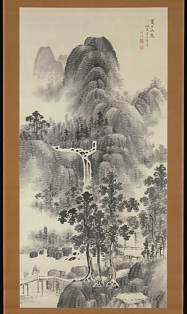 Mountain Stream on a Summer Day