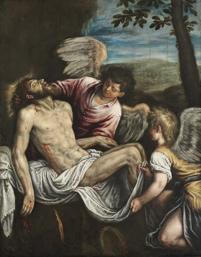 The Dead Christ with Angels