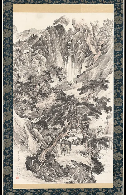 Dialogue between a Fisherman and a Woodcutter — Mori Kansai