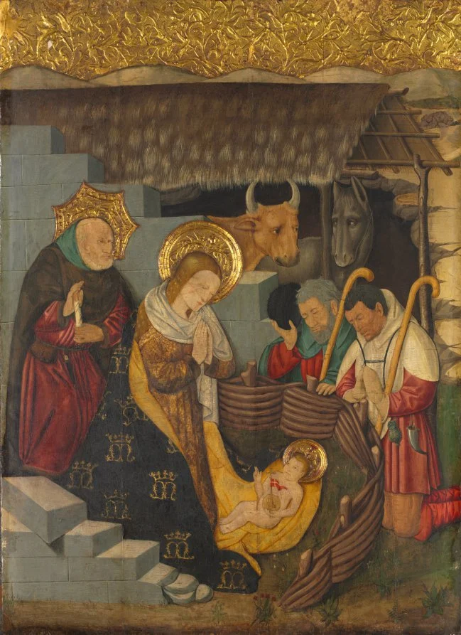 The Nativity — Jaume Ferrer the Younger (Spanish, Catalonia died c. 1460/70)